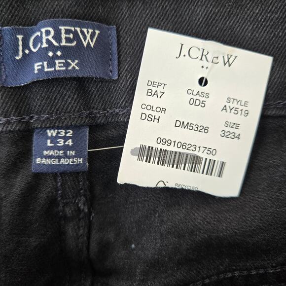 J. Crew Factory Straight Fit Jeans in Signature Flex Size 32x34 NWT - Picture 5 of 11